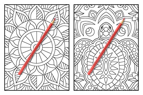 100 Magical Patterns: An Adult Coloring Book with Fun, Easy, and Relaxing Coloring Pages