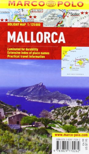 Mallorca Marco Polo Holiday Map (Marco Polo Holiday Maps)