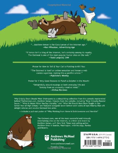 Why Grizzly Bears Should Wear Underpants (Volume 4)