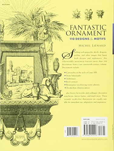 Fantastic Ornament: 110 Designs and Motifs (Dover Pictorial Archive)