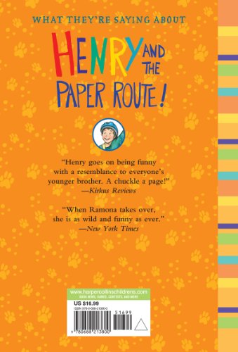 Henry and the Paper Route (Henry Huggins, 4)