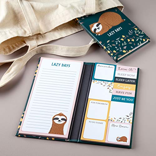 Book of Sticky Notes: Notepad Collection (Sloth Lazy Days)