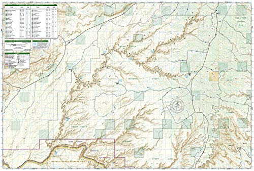 Grand Gulch, Cedar Mesa Plateau Map [BLM - Monticello Field Office] (National Geographic Trails Illustrated Map, 706)