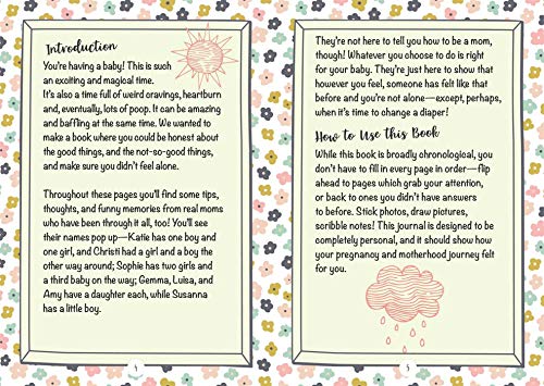 My Bump to Baby Memories: Pregnancy to Motherhood Journal with Pen