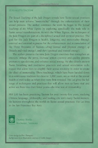 The Sexual Teachings of the Jade Dragon: Taoist Methods for Male Sexual Revitalization