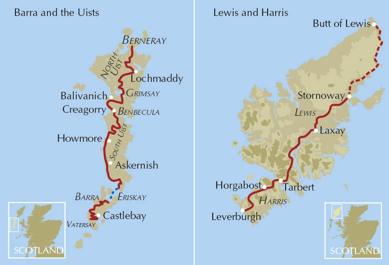 The Hebridean Way: Long-distance walking route through Scotland's Outer Hebrides