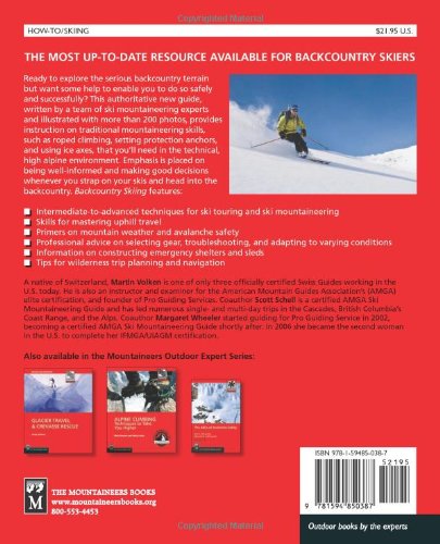 Backcountry Skiing: Skills for Ski Touring and Ski Mountaineering (Mountaineers Outdoor Expert)