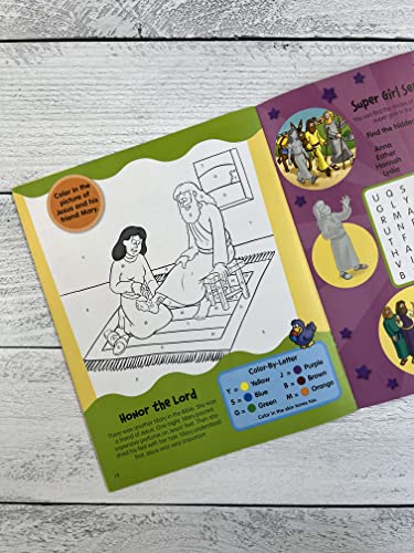 The Beginner's Bible Super Girls of the Bible Sticker and Activity Book