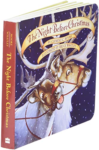 The Night Before Christmas Board Book: A Christmas Holiday Book for Kids