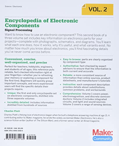 Encyclopedia of Electronic Components Volume 2: LEDs, LCDs, Audio, Thyristors, Digital Logic, and Amplification