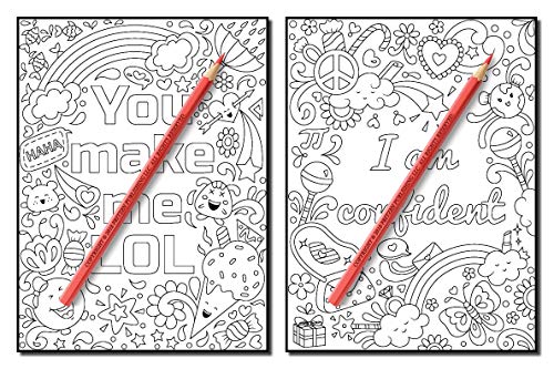 Proud to be a Girl: A Coloring Book for Girls with Fun Inspirational Quotes to Motivate, Encourage and Build Confidence in Young Women