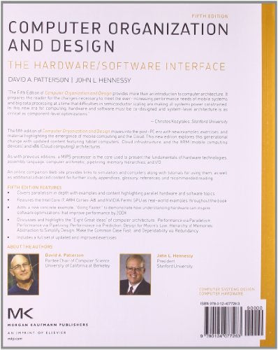 Computer Organization and Design MIPS Edition: The Hardware/Software Interface (The Morgan Kaufmann Series in Computer Architecture and Design)