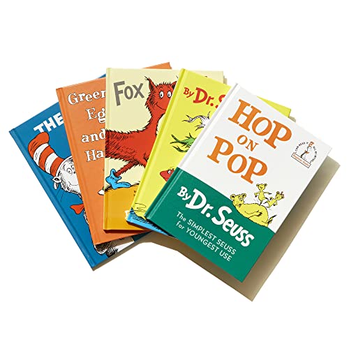 Dr. Seuss's Beginner Book Collection (Cat in the Hat, One Fish Two Fish, Green Eggs and Ham, Hop on Pop, Fox in Socks)