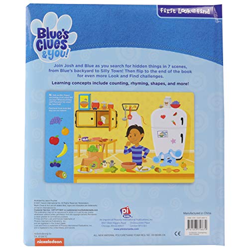 Nickelodeon Blue's Clues & You! - First Look and Find Activity Book - PI Kids