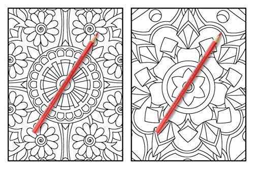 100 Magical Patterns: An Adult Coloring Book with Fun, Easy, and Relaxing Coloring Pages