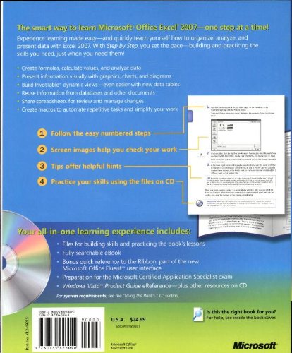 Microsoft® Office Excel® 2007 Step by Step