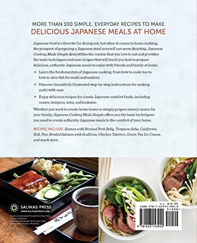 Japanese Cooking Made Simple: A Japanese Cookbook with Authentic Recipes for Ramen, Bento, Sushi & More