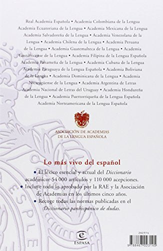 Diccionario Esencial De La Lengua Espanola/ Essential Dictionary of the Spanish Language (Spanish Edition)