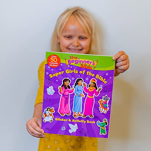 The Beginner's Bible Super Girls of the Bible Sticker and Activity Book