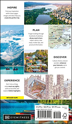 DK Eyewitness Canada (Travel Guide)