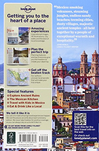 Mexico 14 (inglés) (Lonely Planet Travel Guide)