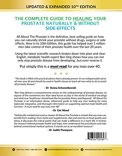 All About The Prostate [Updated and Expanded 10th Edition]