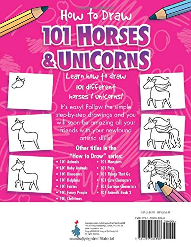 How to Draw 101 Horses and Unicorns