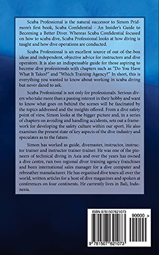 Scuba Professional: Insights into Sport Diver Training & Operations (The Scuba Series)