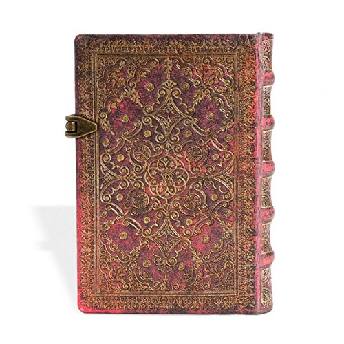 Paperblanks | Carmine | Equinoxe | Hardcover | Midi | Lined | Clasp Closure | 240 Pg | 120 GSM