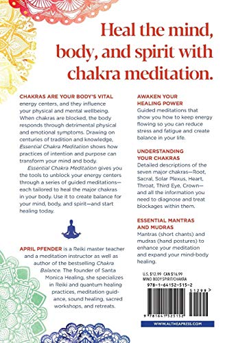 Essential Chakra Meditation: Awaken Your Healing Power with Meditation and Visualization