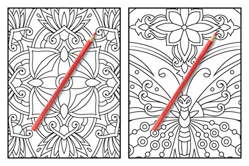 100 Magical Patterns: An Adult Coloring Book with Fun, Easy, and Relaxing Coloring Pages