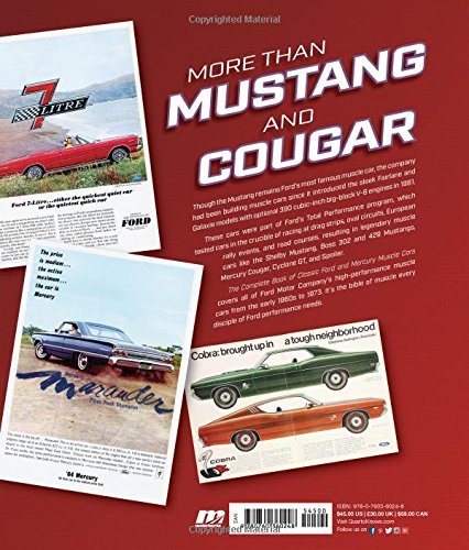 The Complete Book of Classic Ford and Mercury Muscle Cars: 1961-1973 (Complete Book Series)