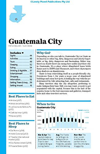 Lonely Planet Guatemala (Country Guide)