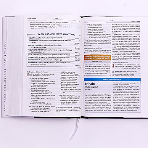 NIV, Maxwell Leadership Bible, 3rd Edition, Hardcover, Comfort Print: Holy Bible, New International Version