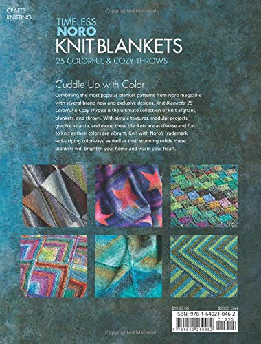 Knit Blankets: 25 Colorful & Cozy Throws (Timeless Noro)