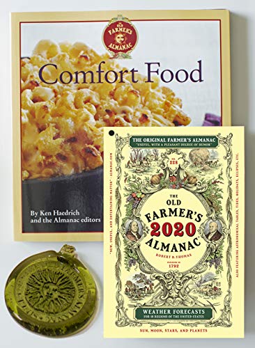 The Old Farmer's Almanac 2020/comfort Food Cookbook/sun Catcher Bundle