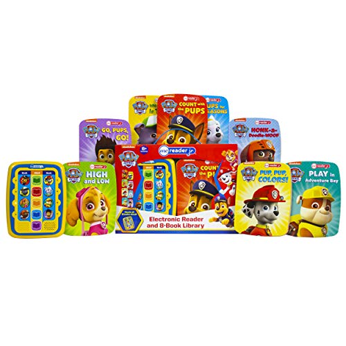 Nickelodeon - PAW Patrol Electronic Me Reader Jr. and 8 Sound Book Library - PI Kids