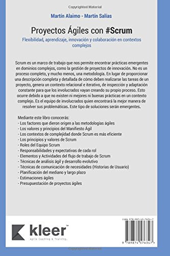 Proyectos Ágiles con Scrum: Flexibilidad, aprendizaje, innovación y colaboración en contextos complejos (Spanish Edition)