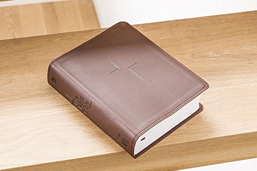 The Jesus Bible, NIV Edition, Leathersoft, Brown