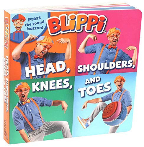 Blippi: Head, Shoulders, Knees, and Toes (1-Button Sound Book)