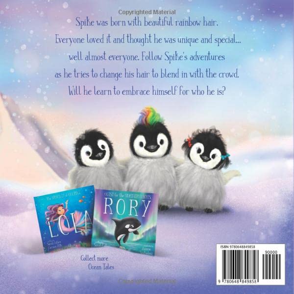 Spike: The Penguin With Rainbow Hair (Ocean Tales Children's Books)