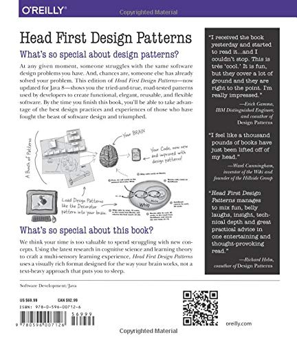 Head First Design Patterns: A Brain-Friendly Guide