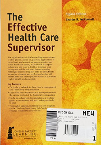 The Effective Health Care Supervisor