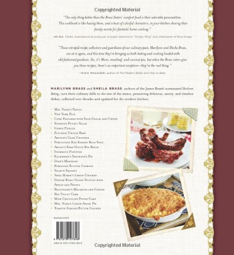 Heirloom Cooking With the Brass Sisters: Recipes You Remember and Love