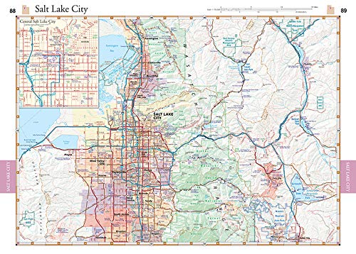 Utah Road and Recreation Atlas - 9th Edition, 2022 (Benchmark)