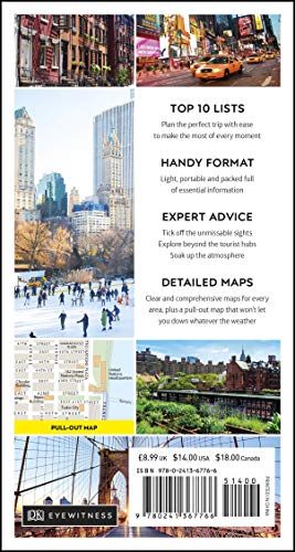 DK Eyewitness Top 10 New York City (2020) (Pocket Travel Guide)