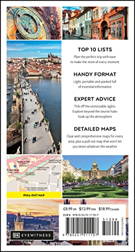 DK Eyewitness Top 10 Prague (Pocket Travel Guide)