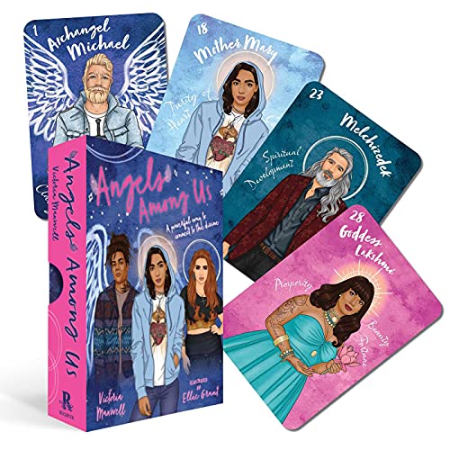 Angels Among Us: A Powerful Way to Connect to the Divine (36 Full-Color Cards and 128-Page Guidebook)