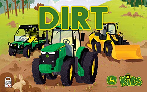 John Deere Kids Peek-a-Flap Dirt - Lift-a-Flap Board Book for Little Farmers and Tractor Lovers