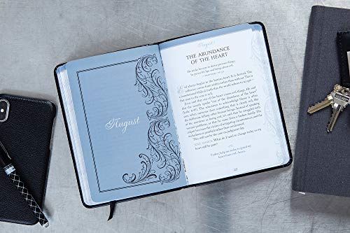 Think on These Things: Wisdom for Life from Proverbs (Faux Leather) – Inspirational Daily Proverbs with Soul Searching Questions, Perfect Gift for Birthdays, Holidays, and More